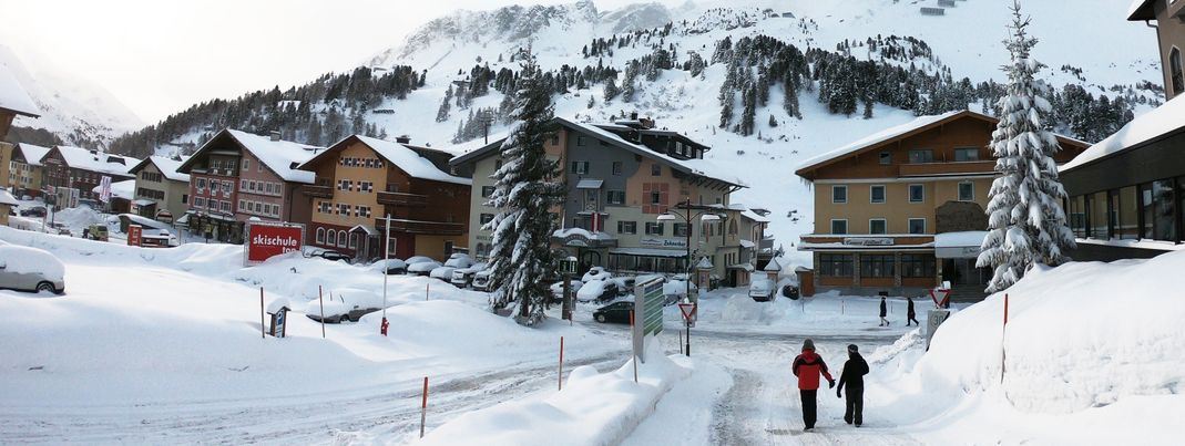 Im Talbereich lagen Mitte Januar 2018 1,90 Meter Schnee