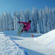 Die Halfpipe im Snowpark