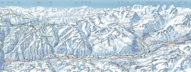 Loipenplan Engadin Süd
