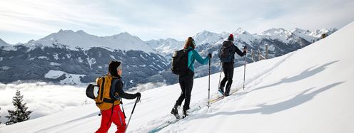 Abwechslungsreiche Wintererlebnisse und traumhafte Ausblicke - das erwartet dich in Mittersill zwischen Kitzbüheler Alpen und Nationalpark Hohe Tauern.
