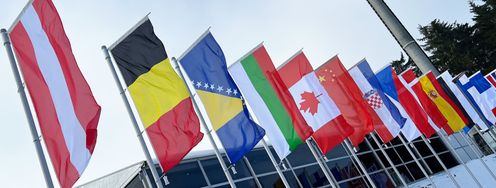 Über 30 Nationen sind in Oberhof am Start.