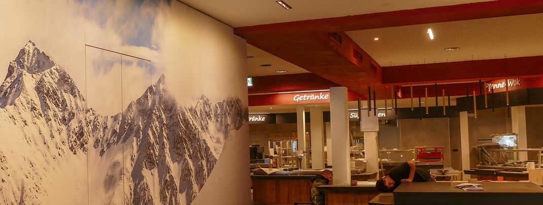 Der SB-Bereich im Bergkastel Restaurant wurde komplett erneuert.