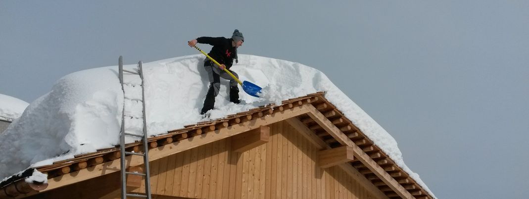Im Winter 2013/2014 gab es teilweise zu viel Schnee