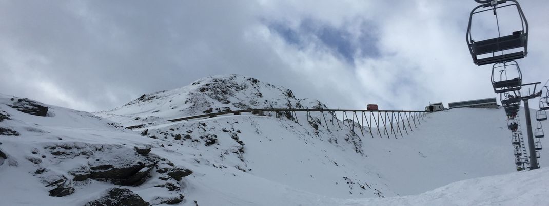 Der Sessellift Hoadl II ist beispielhaft für die etwas in die Jahre gekommenen Liftanlagen