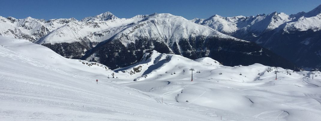 Die rote Piste Nummer 4 bietet Könnern beste Voraussetzungen zum Carven