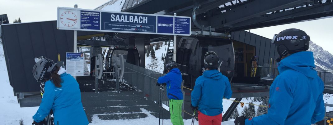 Die neue Verbindung zwischen Saalbach und Fieberbrunn.