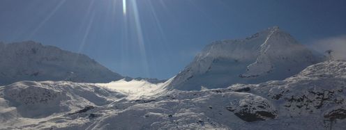 Der Stubaier Gletscher am 12.10.2016