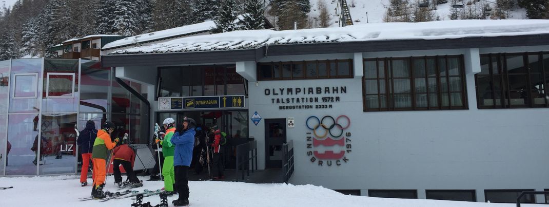 Die Olympiabahn ist Nostalgie und Wiedererkennung pur für das Tiroler Skigebiet