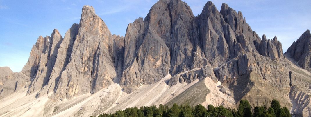 Unterwegs in den Dolomiten...