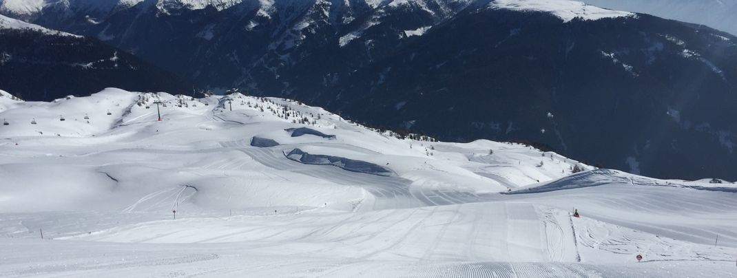 The view of the Dolomites alone is worth the trip to the Sillian ski area