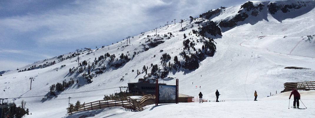 Saison von Dezember bis in den Sommeri: Mammoth ist unter den Skigebieten mit der längsten Saison in Nordamerika.