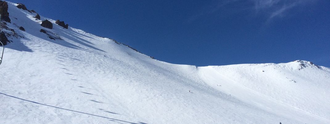 Freeride slopes west of Chair 23