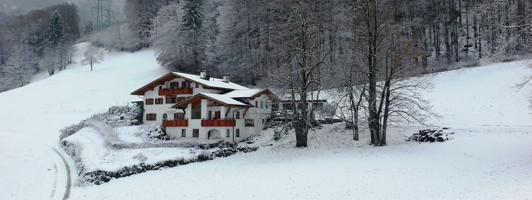Haus Kleiner Turm im Winter