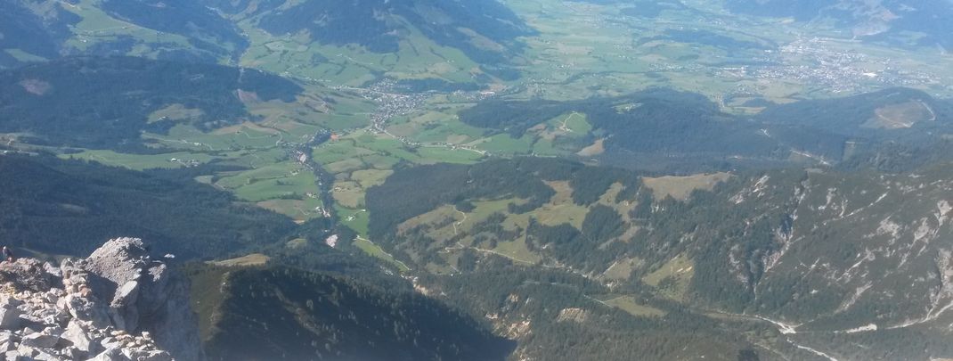 Aussicht auf Maria Alm vom Selbhorn
