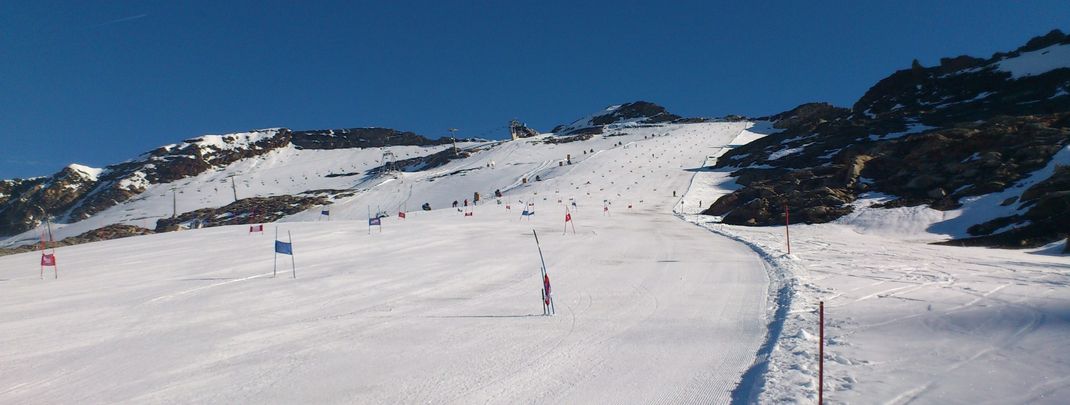 Im Sommer sind auch immer wieder Profiteams am Mölltaler Gletscher zu Gast.
