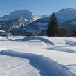 Winterliche Langlaufloipe Oberberg