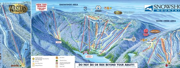 Detaillierte Infos zum Skiurlaub im Skigebiet Snowshoe Mountain