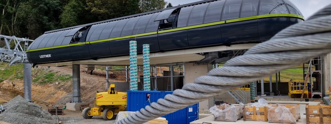 Die neue Nordbahn am Ochsenkopf soll im Dezember 2023 in Betrieb gehen.