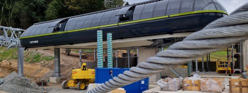 Die neue Nordbahn am Ochsenkopf soll im Dezember 2023 in Betrieb gehen.