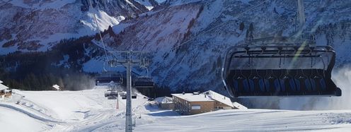 Die neue Oberdamüls-Bahn ist mit Sitzheizung ausgestattet.