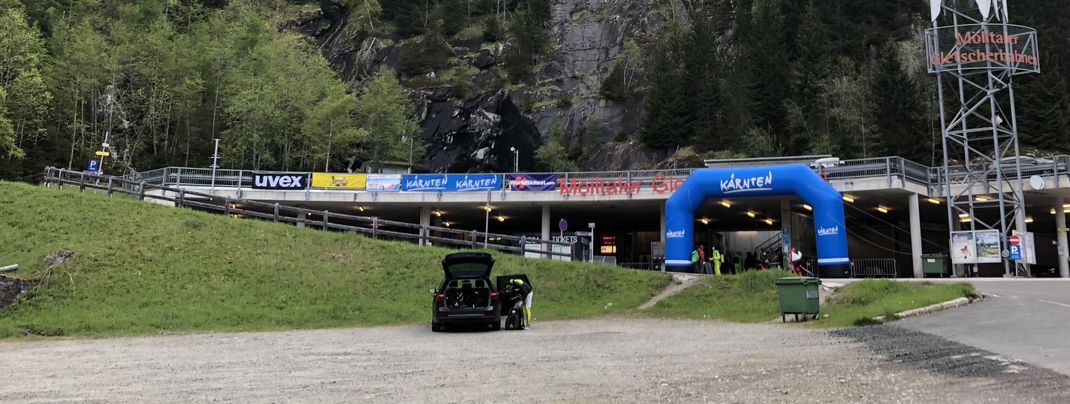 Parking at the base station is free.