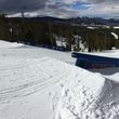 The super pipe in between Rail Yard and Dark Territory is great fun for advanced skiers.
