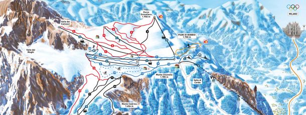 Information about the ski resort Piani di Bobbio