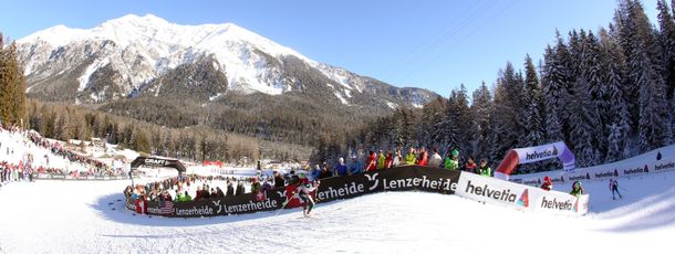 In Lenzerheide finden regelmäßig Langlaufevents, wie z.B. die Tour de Ski, statt.