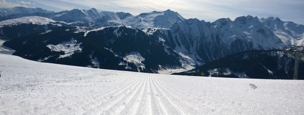 Bislang bei all unseren Tests perfekt: Die Pistenpräparierung in der Zillertal Arena.