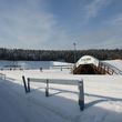 Blick in die Biathlon Arena in Oberhof