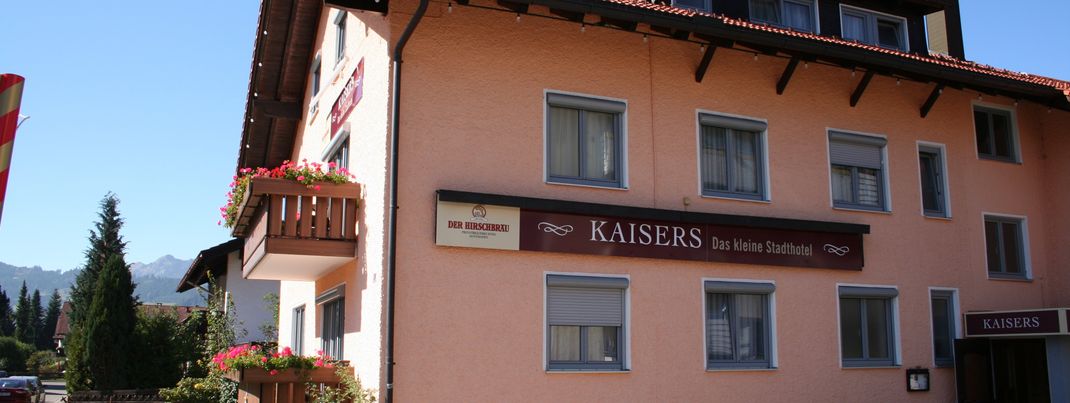 Außenansicht Hotel Kaisers