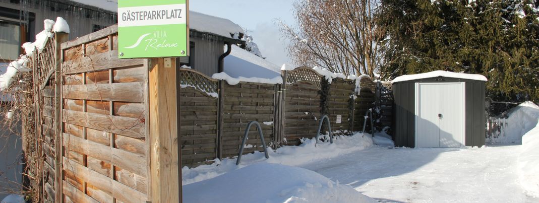 Parkplätze für unsere Gäste