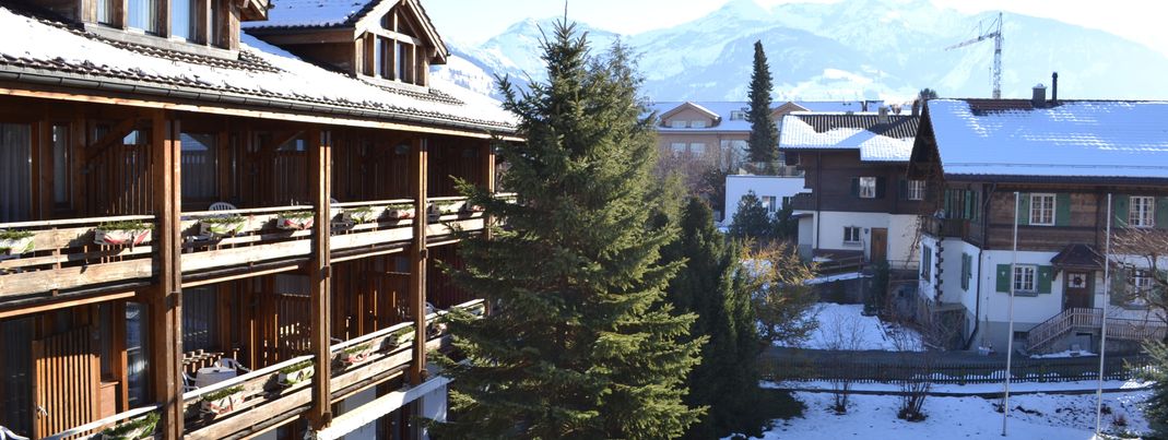 Blick vom Schlafzimmer