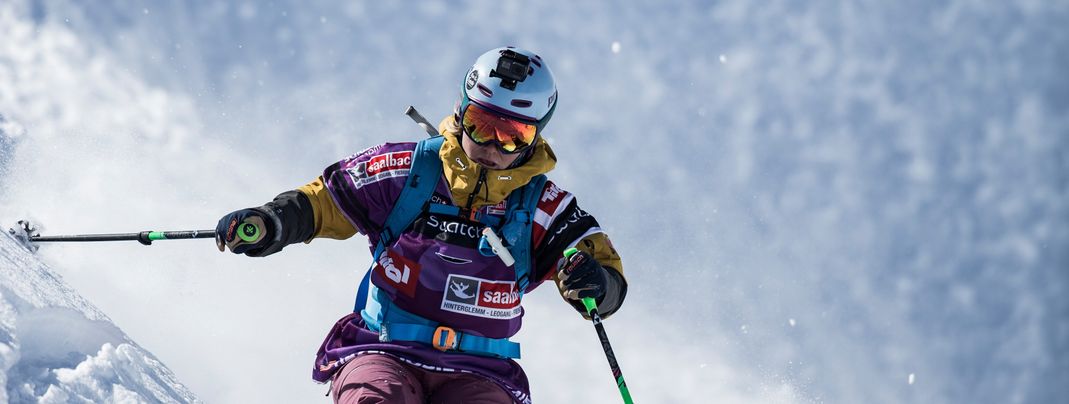 Heading for sketchy ridge lines.