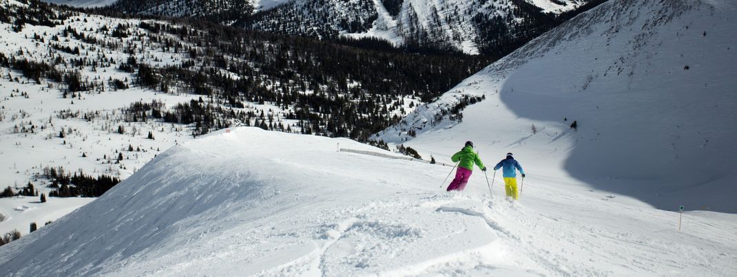 Gleich drei Skigebiete befinden sich in der Region