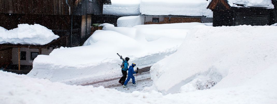 Obertilliach im Winter