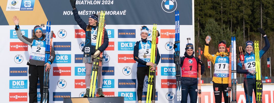 Sieg für Braisaz-Bouchet, Platz 5 für Vanessa Voigt.