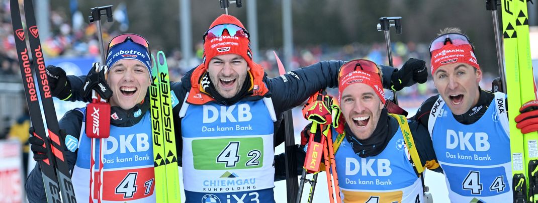 Platz 3 für Team Deutschland mit Justus Strelow, Danilo Riethmüller, David Zobel und Philipp Nawrath.