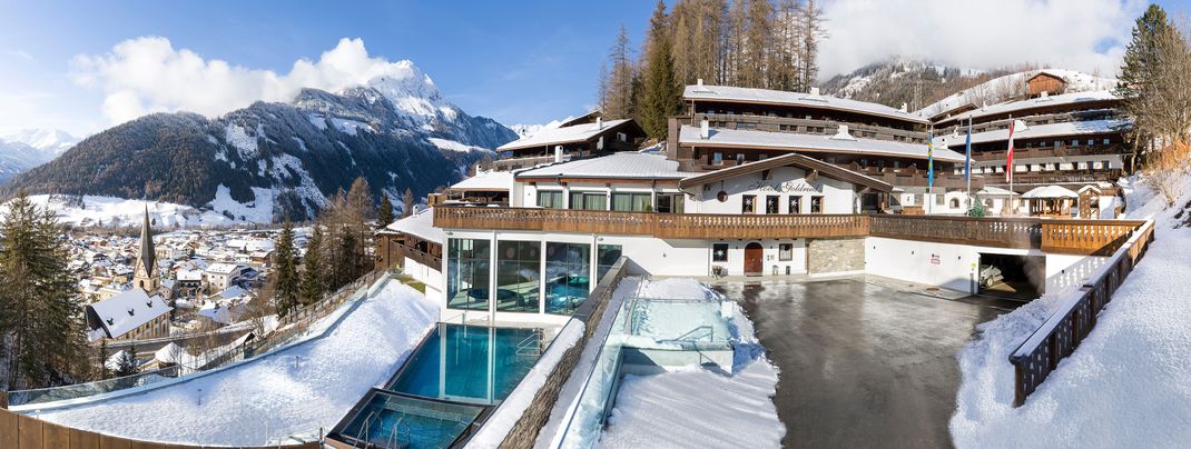 Mit seiner Lage im Nationalpark Hohe Tauern ist das Hotel Goldried eines der am schönsten gelegenen Hotels im Alpenraum.