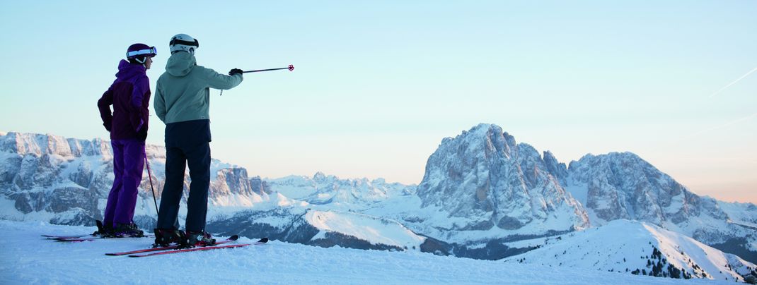 Die schönsten Skigebiete vom Ortler bis zu den Drei Zinnen.