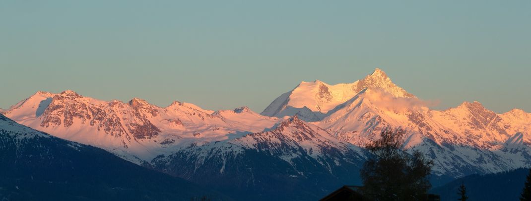 Crans Montana liegt im Wallis auf 1500 Höhenmetern.