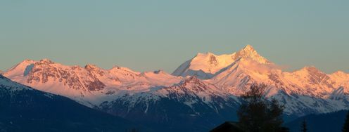 Crans Montana liegt im Wallis auf 1500 Höhenmetern.