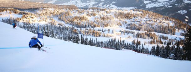 Kvitfjell hosted the Olympic Games in 1994.