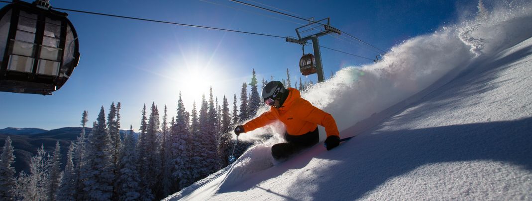 Aspen ist berühmt für seinen Champagne Powder.