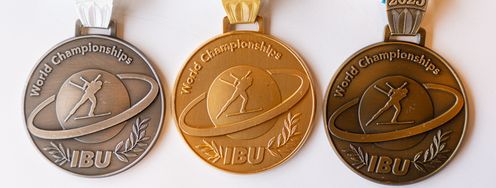 12 Medaillensätze werden bei der Biathlon WM in Lenzerheide vergeben.