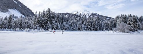 Im Lesachtal läufst du dich auf der legendären Grenzlandloipe warm.
