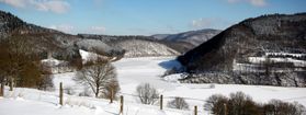 Die Eifel bietet tolle Winteraussichten.