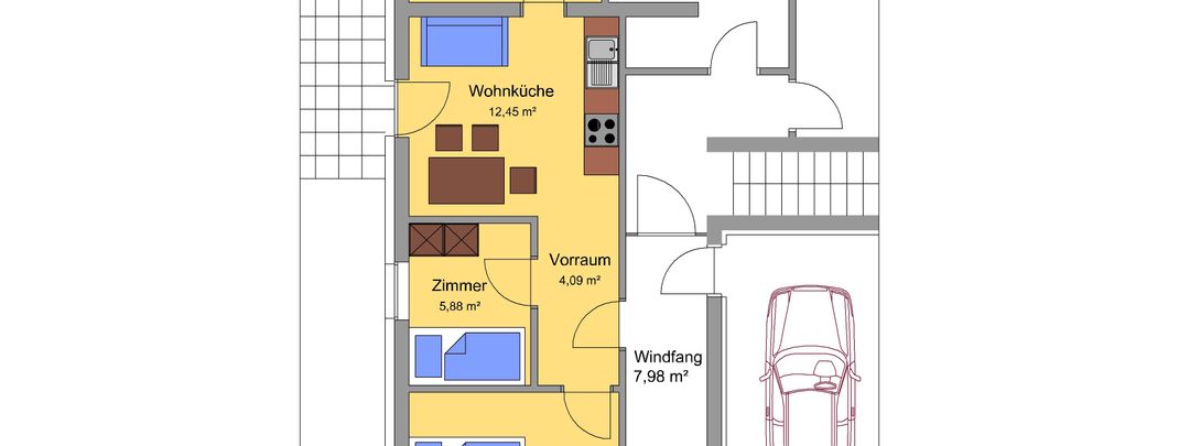 Detaillierte Infos zur Unterkunft Appartement Christopherus
