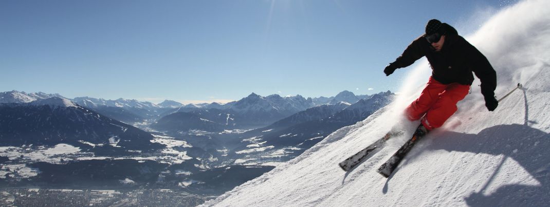 Wonderful ski area around our house