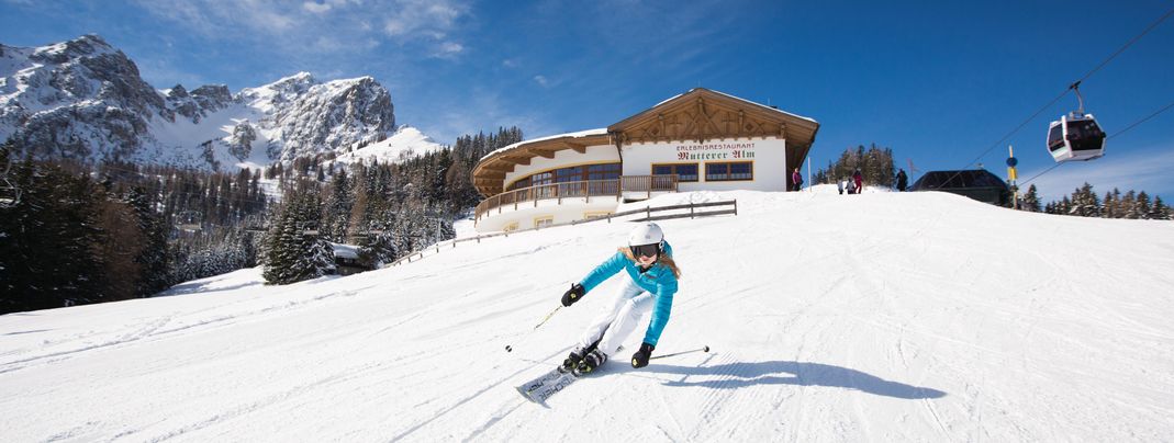 Die Muttereralm ist bereits das dritte Skigebiet der Tatry Mountain Resorts in Österreich.
